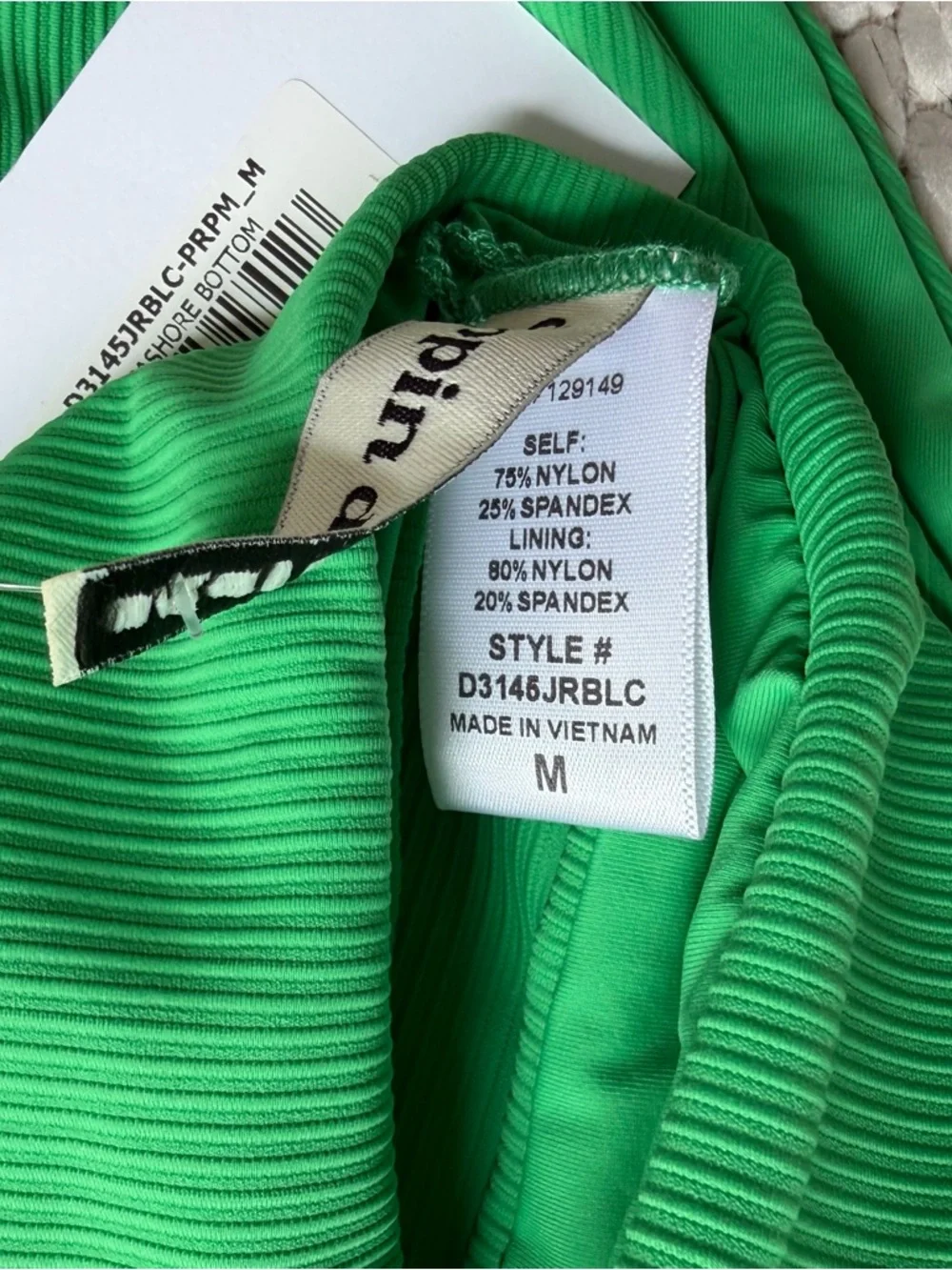 DIPPIN’ DAISY’S Seashore Bottom MED Blaire Top LARGE Kelly Green Bikini NEW NWT